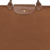 Longchamp Le Pliage 45 Large Cowhide Short Handle Foldable Dumpling Travel Bag Women bags Cognac 1624089504