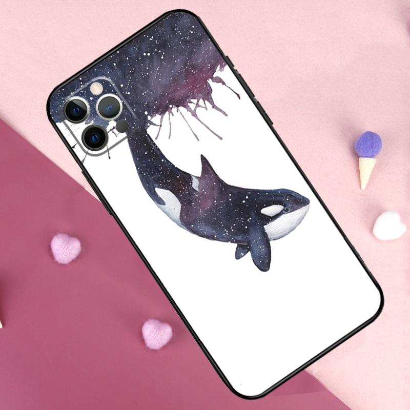 Чехол для телефона с косатками Killer Whales для iPhone 17 Pro Max 17 Air 11 14 15 16 Pro Max Plus 12 13 Mini 16e Задняя крышка