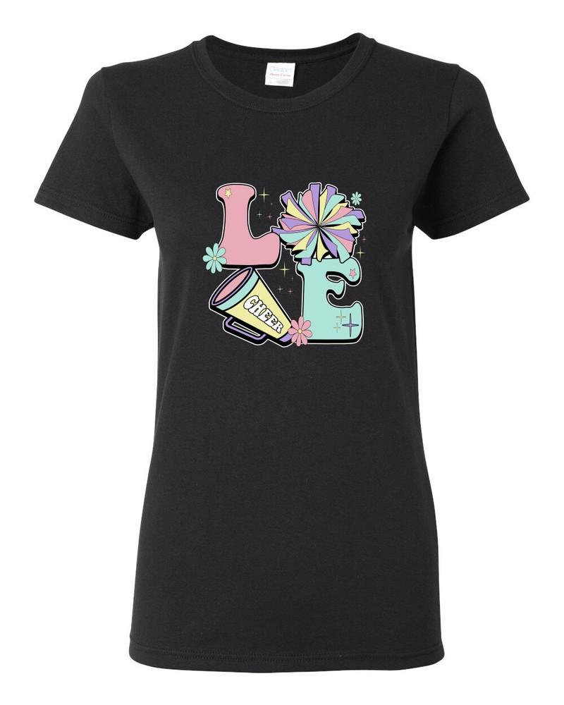 Love Cheer Women Graphic T-Shirt Unisex T-Shirt