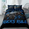 Racing Monster Truck  3D Duvet Cover Set King Queen Double Full Twin Single Bed Linen Set