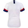 Nike Футболка с коротким рукавом Usa W Nk Brt Stad Jsy Ss Hm Vintage Stripe Detail Logo Print, женская футболка белого цвета AJ4398-100