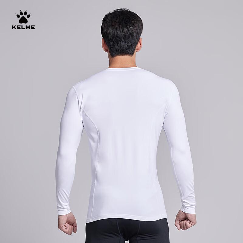 Мужская теплая компрессионная футболка KELME из флиса
