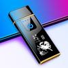 Windproof Zodiac Engraved Electronic Lighter – Unique Gift for Boyfriend