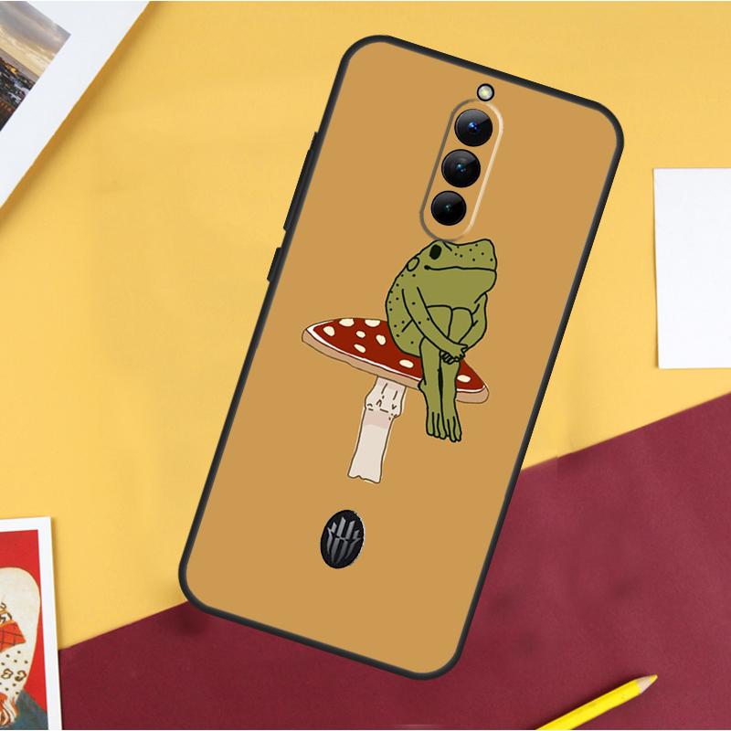Чехол грибная лягушка для ZTE Nubia Red Magic 11 Pro 9 8 8S 9S 10S 10 Pro Plus 6R 6 7 6S 7S Pro 10 Air
