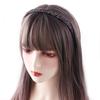 Crystal Rhinestones Luxury Simple Hair Accessories Hair Hoop Pearl Headbands Crystal Hairbands