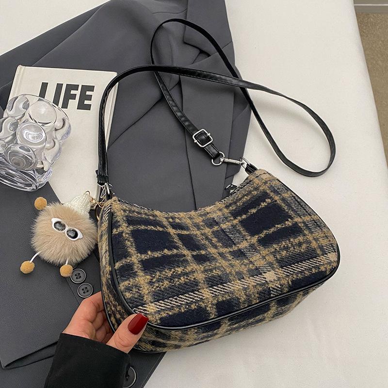 Модные сумки для женщин Новая модная универсальная ретро сумка кроссбоди для женщин Ins Универсальная сумка кроссбоди на одно плечо