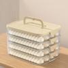 Multi-layer Frozen Dumpling Storage Box Large Capacity Food Storage Container Refrigerator