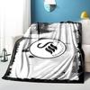 Football Club Emblem Printed Throws Blanket Soft Flannel Blankets for Couch Bed Gifts for Men Women Picnic blanket Christmas gifts