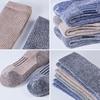 1 Pair Unisex Winter Socks High-tube Wool Socks for Hiking Sports Machine