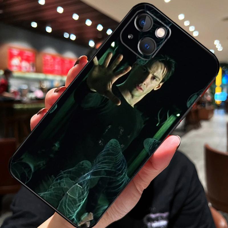 Матрица Для Apple iPhone 11 14 12 Pro Max 7 8 Plus X XS XR SE 2020 13 Pro Max Задняя крышка телефона Coque