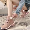 Fashion Autumn Winter Boots Women High Top Boots Platform Ladies Ankle Booties Comfortable Woman Shoes Casual Female Mid Calf Botas