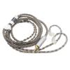 Youkamoo Balanced 8 Core Braided Silver Plated Wire Upgrade Cable Sound Quality Adjustment Ear Hook Replacement Cable ZSN Pro ZS10 Pro NF2u KZ ZSX QDC