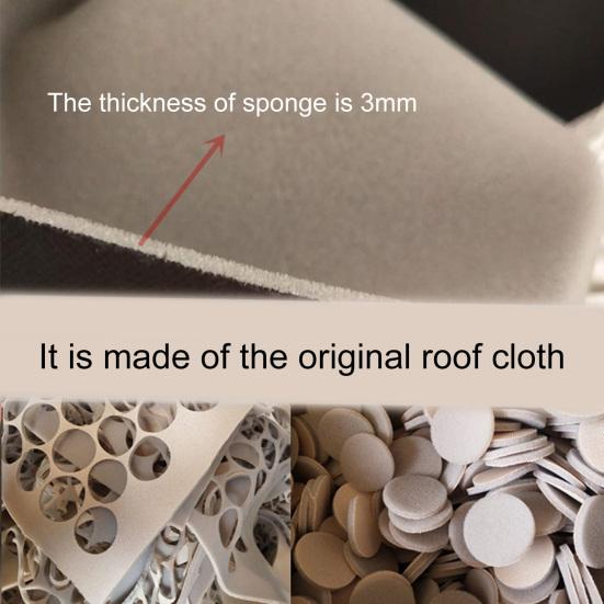 50 шт., фиксаторы для автомобильной крыши, практичный, простой в использовании, нейлоновый устойчивый комплект для ремонта обшивки потолка автомобиля