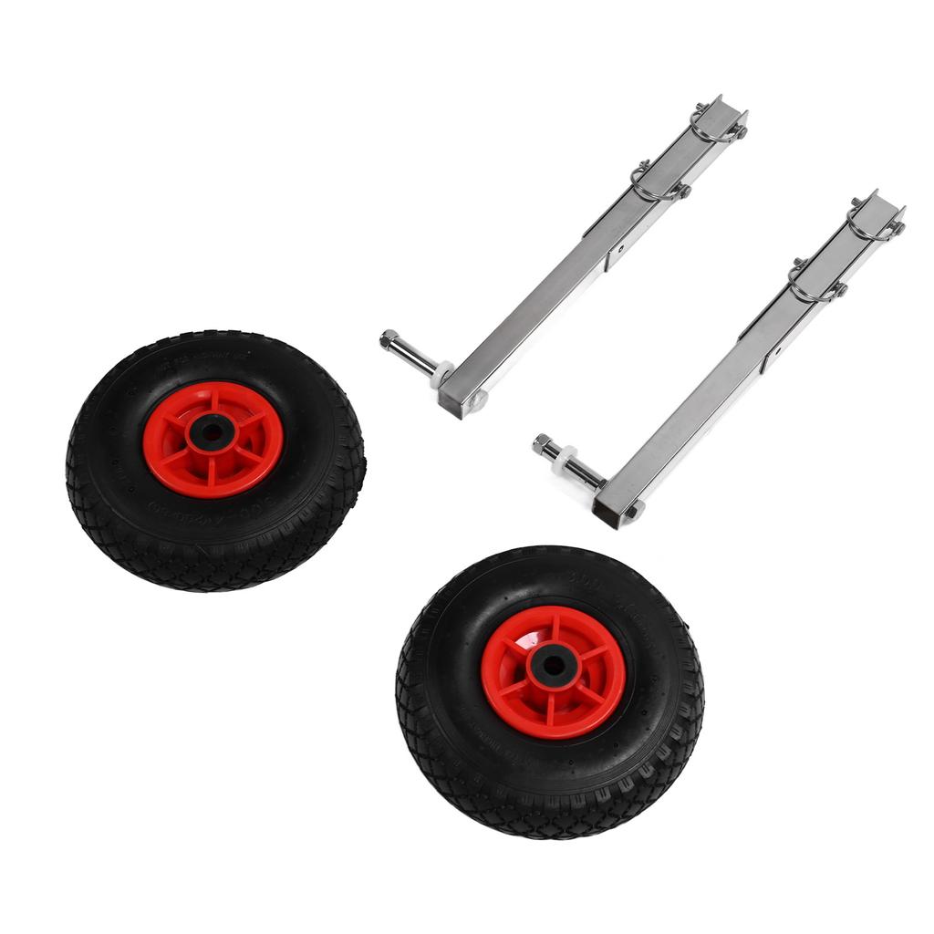 2 шт. Колесо для спуска лодки на воду из нержавеющей стали, колесо для спуска лодки на транце с быстросъемными штифтами