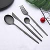 32Pcs Gold Dinnerware Stainless Steel Cutlery Set Knives Fork Tea Spoon Dinner Silverware Set Service 8 Kitchen Tableware Gift Set