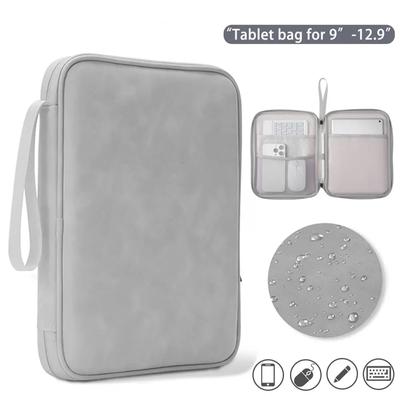 Чехол для планшета iPad Pro 12,9 11 дюймов iPad 10th Air 5 4 3 10,9 10,2 дюйма 9th 8th 7th Generation Водонепроницаемый чехол на молнии