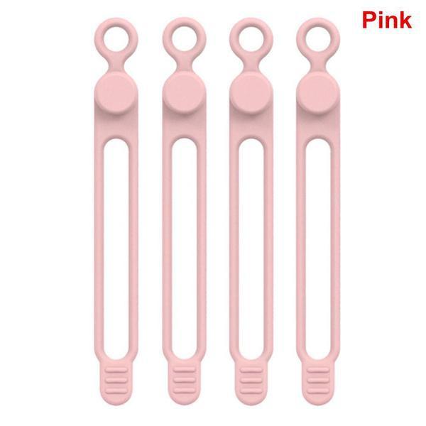 10/20/30 шт., устройство для хранения кабеля для мобильного телефона, зажим для наушников, зарядное устройство, органайзер для управления шнуром, многофункциональный силиконовый фиксатор шнура, держатель