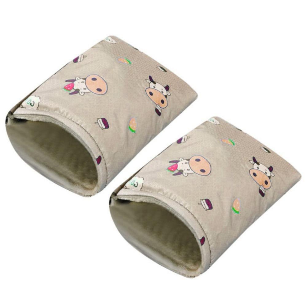 Thickened Motorcycle Handlebar Gloves Coldproof Waterproof Windproof Handle Covers  Autumn Winter