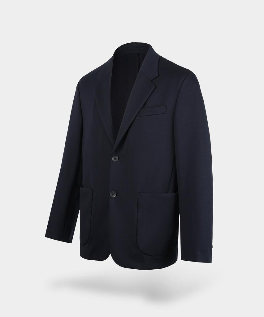 Birbante Comfort Stretch Setup Blazer Jacket - Dark Navy