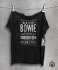Футболка David Bowie, 100% гребенной хлопок, унисекс, одобрено Fair Wear