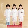 Children's Disposable Cartoon Raincoat, Portable and Thickened for Travel, Boys and Girls, Special for School, Extended Length, 2026 New Model