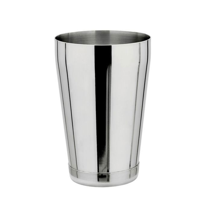 Cocktail Shaker - TIN TIN - 18 Oz - Stainless Steel - Simple Design - Easy To Clean