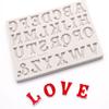 DL Letter Silicone Mold Chocolate Sugarcraft Mould Cake Decor Baking Tool