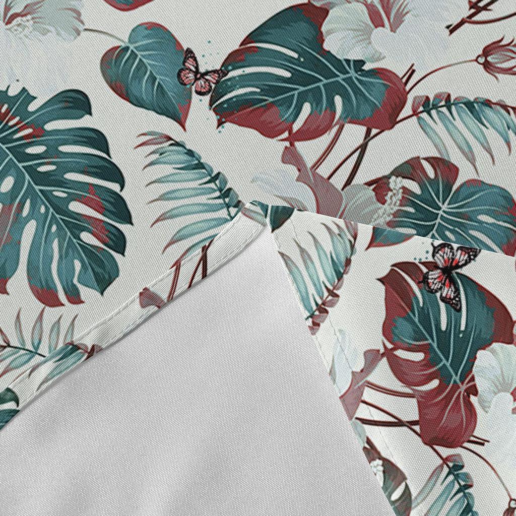 Скатерть с изображением черепахи, растения, цветка, бабочки, круглая, праздничная, обеденная, водонепроницаемая, для украшения стола на свадьбу