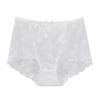 Women Briefs Breathable Elastic Hollow Out High Waist Trendy Inside Wearing Cotton Lace Stitching Ladies Briefs