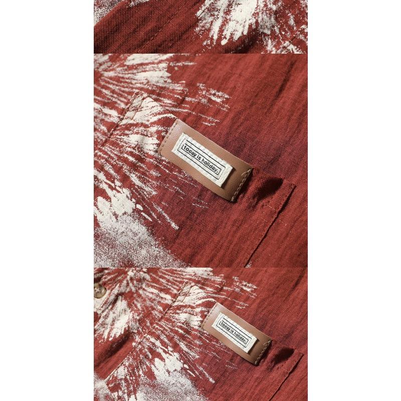 American Women's Short Sleeved Shirt Retro Design Thin Top Jacket Pocket Design Loose and Casual Ladies Clothing