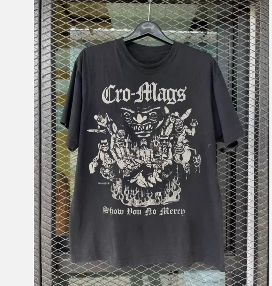 Футболка Cro-Mags Band Show You No Merry Полный размер S-5XL Унисекс