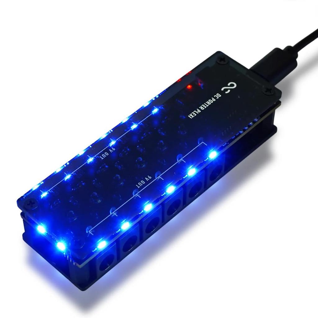 One Control DC PORTER PLEXI 12 DC PACK Блок питания эффектора Кабели постоянного тока One Control (12 включено)