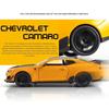 1/24 Chevrolet Camaro Alloy Die Cast Camaro Sports Car Model Toy Vehicle Simulation Sound Light Pull Back Collection Toys for Children Gifts