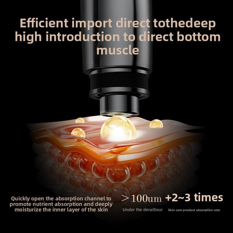 Микрокристаллический интродуктор Портативный безыгольный гидрометр Очищающая сыворотка для лица Омоложение кожи Увлажнение и проникновение Интродуктор