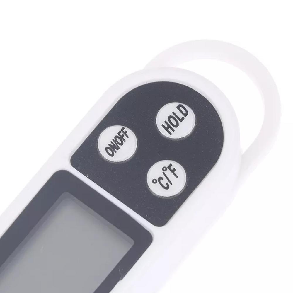 TP300 Electronic Food Thermometer LCD Display Kitchen Thermometer Digital Temperature Measuring Tool for Meat Cooking BBQ Milk