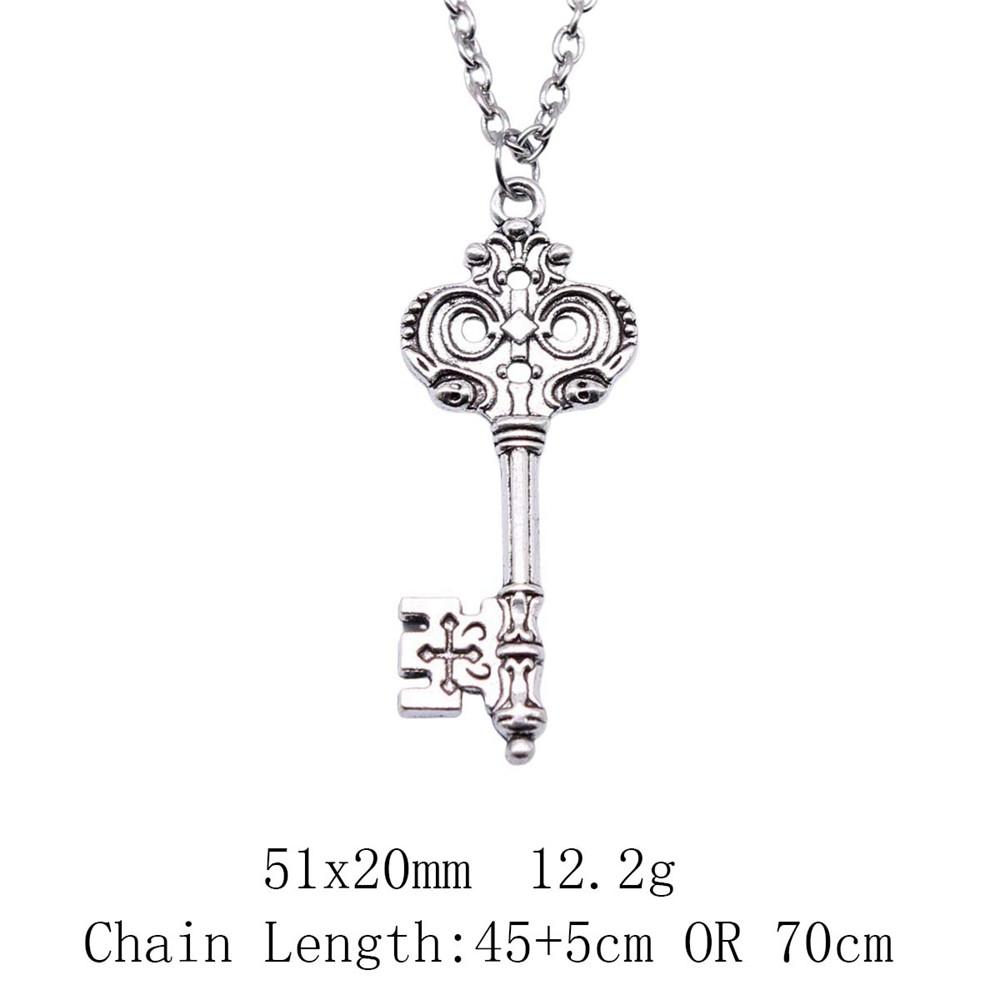 Ожерелья на годовщину свадьбы, женские полые смоляные фоторамки, ключи, длинная цепочка, ожерелье для рюкзака, цепочка, ожерелье