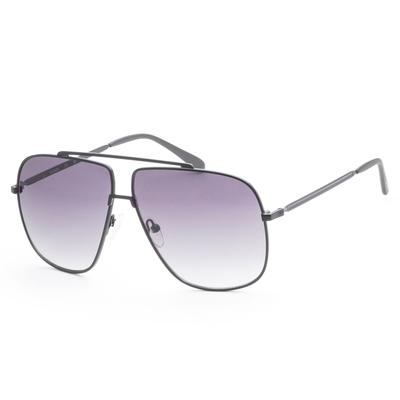 GueSS Men S 61 мм черные солнцезащитные очки Gf0239 02b матовый черный