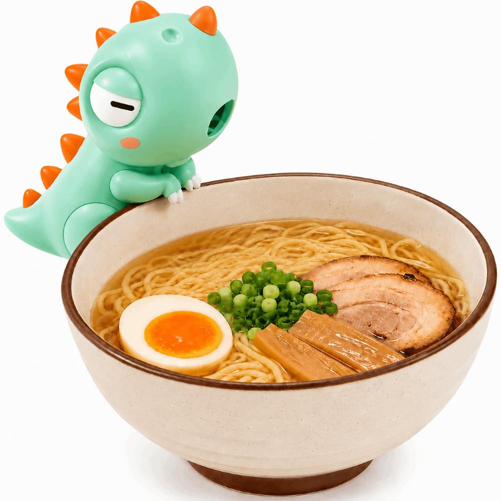 USB Rechargeable Green Dinosaur Fans Coffee Chiller Kitten Handheld Fan for Office Home