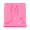 Wedding Groom Cake Mold and Bride Silicone Baking Fondant Sugarcraft Decor Tool