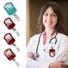 Retractable Nursing ID Badge Holder Lanyard Name Tag Holder Gift ID Badge Reels