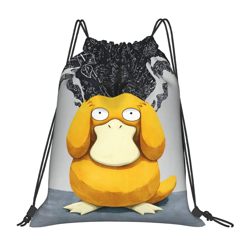 Индивидуальная сумка-мешок P-Psyducks для тренировок, рюкзаки для йоги, мужские, женские, мультяшные, спортивные, мешок-рюкзак для спортзала