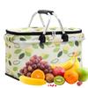 Корзины для пикника для семьи, большая сумка-холодильник, пляжная корзина, складная пляжная корзина, портативный герметичный холодильник для кемпинга, дорога