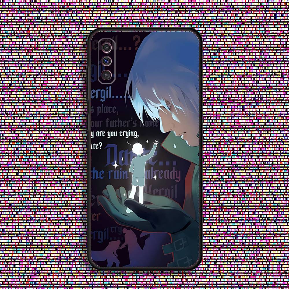D-Devil M-May C-Cry Dante Чехол для телефона Samsung S 25,24,23,22,30,21,10,9,Ultra,Plus,Lite,FE,4,5 G Черный Мягкий Чехол