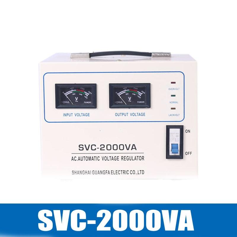 220V AC Voltage Stabilizer Household Portable Single Phase Voltage Regulator Automatic Intelligent Isolared Power Supply