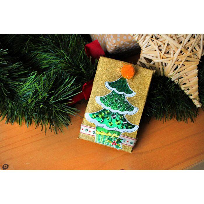 Stickers métallisés bonhomme de neige Sapin 14 pièces