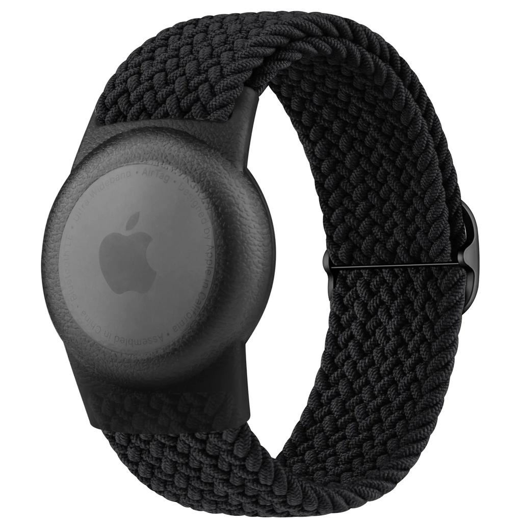 Плетеный нейлоновый ремешок-чехол для Apple AirTags Браслет Детский Защита от царапин Для Airtag Держатель GPS-трекера Аксессуары Браслет