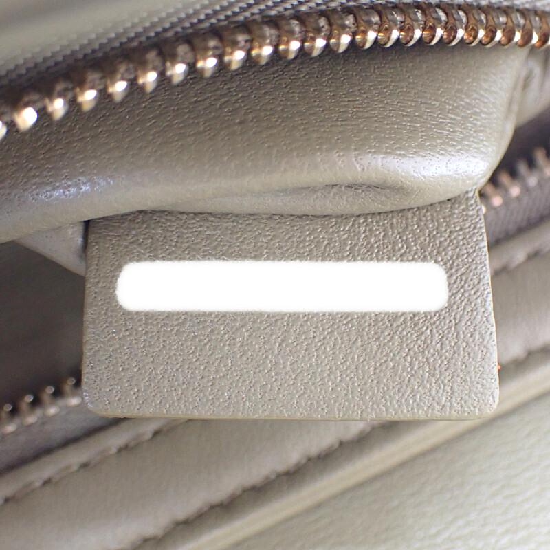 CELINE 188423BF4.18BZ Shoulder Bag khaki/Dark Sepia Calfskin Women