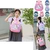 Cute Cartoon Design Kids Backpack Nylon Material For Boys And Girls School Bag