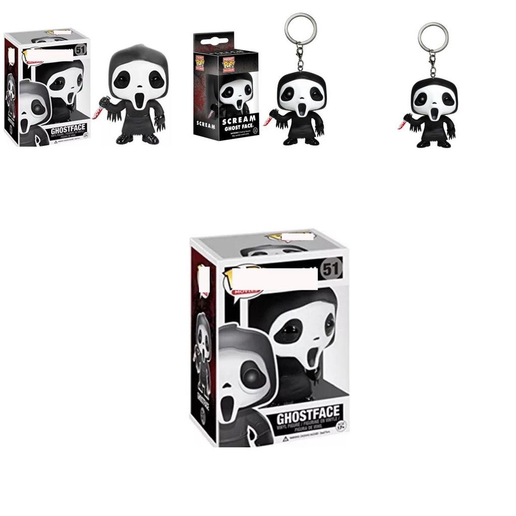 Фигурки Pop Scream Ghost Face Идеально подходят для фанатов и коллекционеров