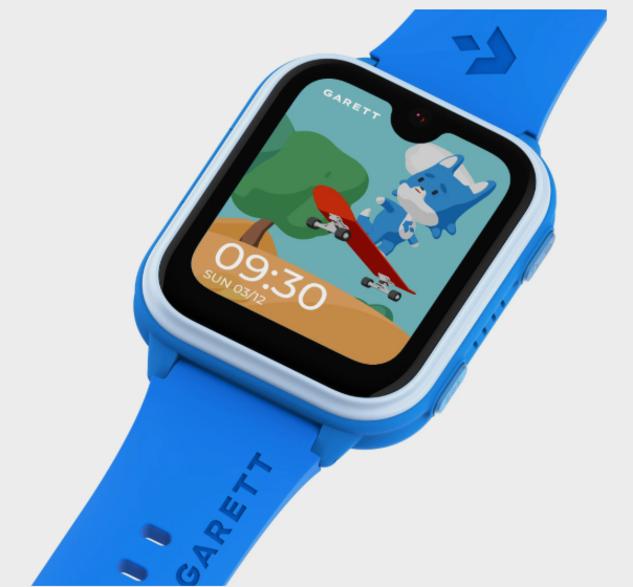 Garett kids vibe ai 4g smartwatch blue